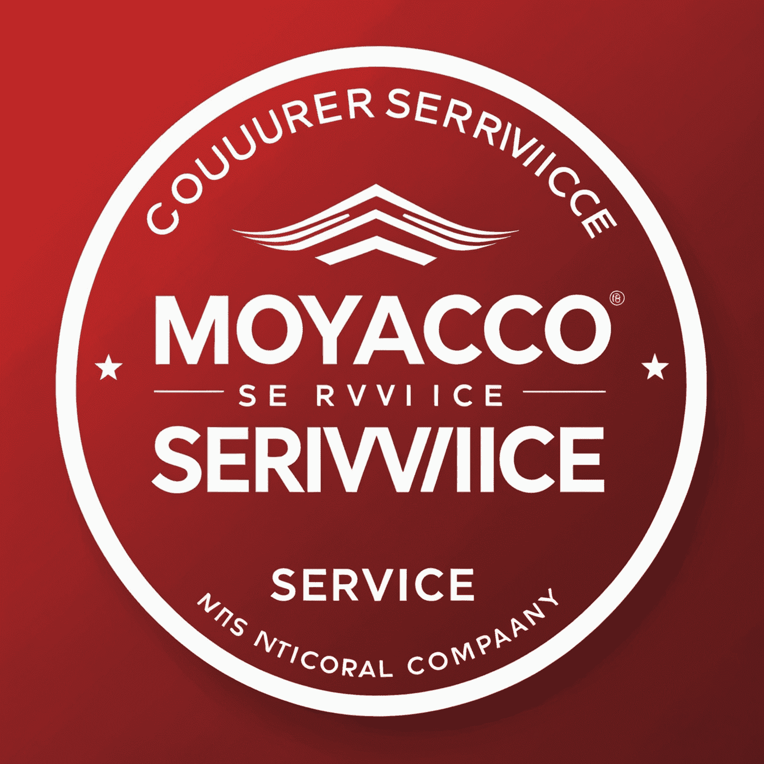 Moyacoolservice logosu - kırmızı arka plan üzerinde beyaz yazı ile kurye hizmeti şirket adı